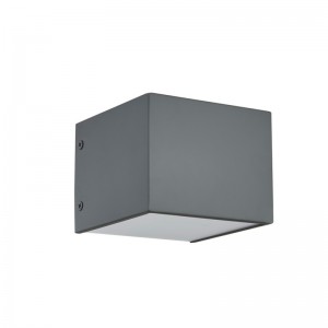 Hospitality Hotel Wall Lampe mit bemalten flachem grau